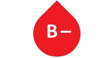 فصيلة الدم B−