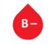 فصيلة الدم B−